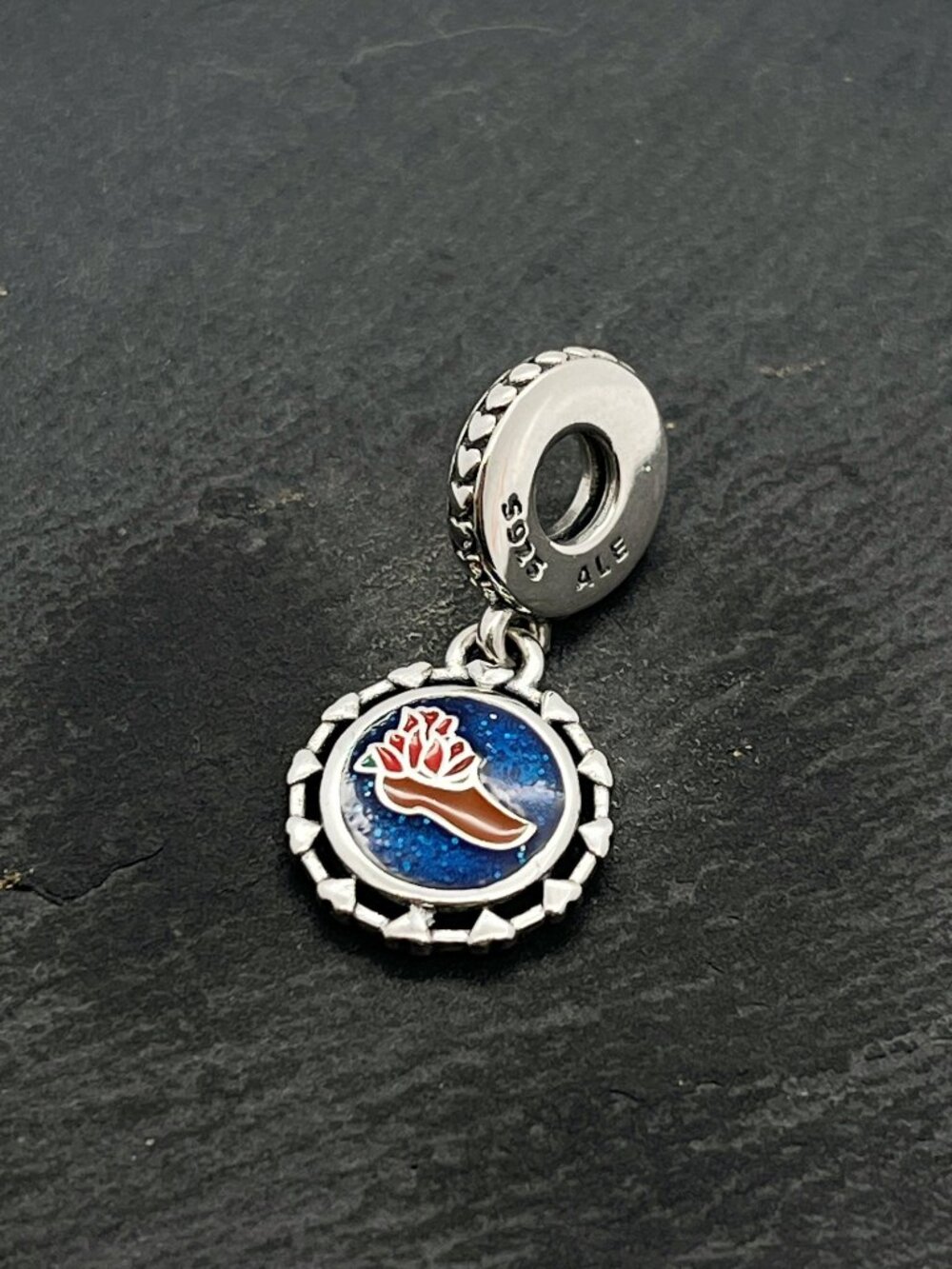 Pandora Holland Tulip Exclusive Charm Sterling Silver Dangle Charm Jewelry